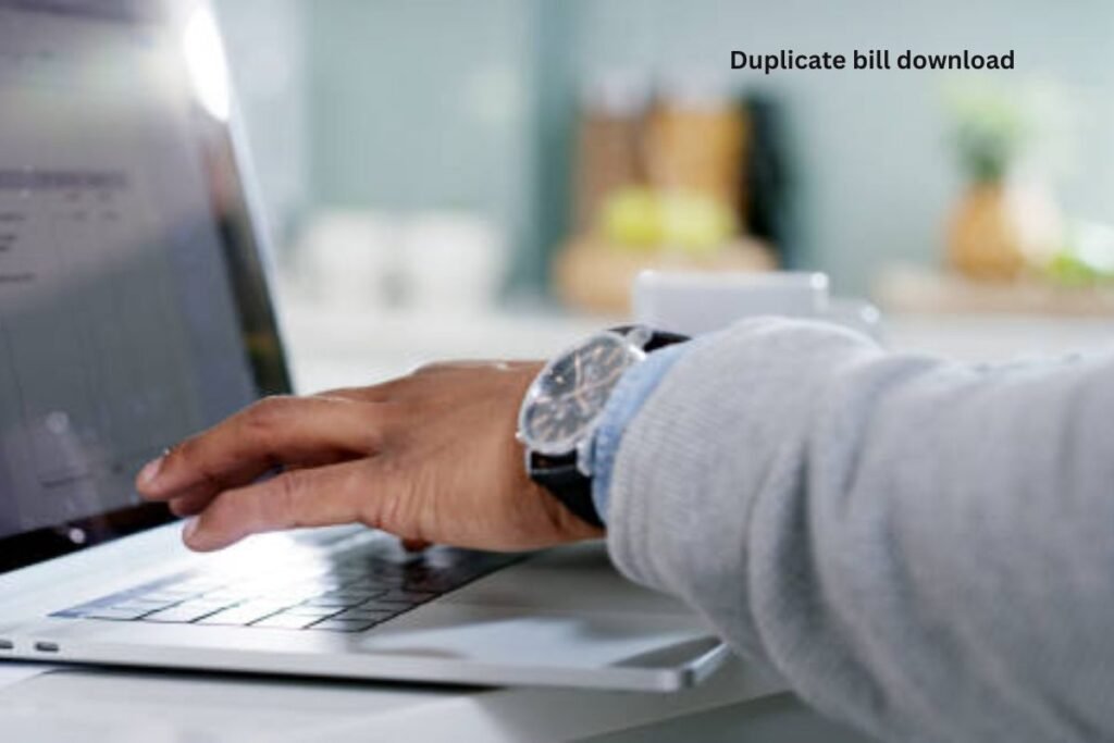 Duplicate Bill Download