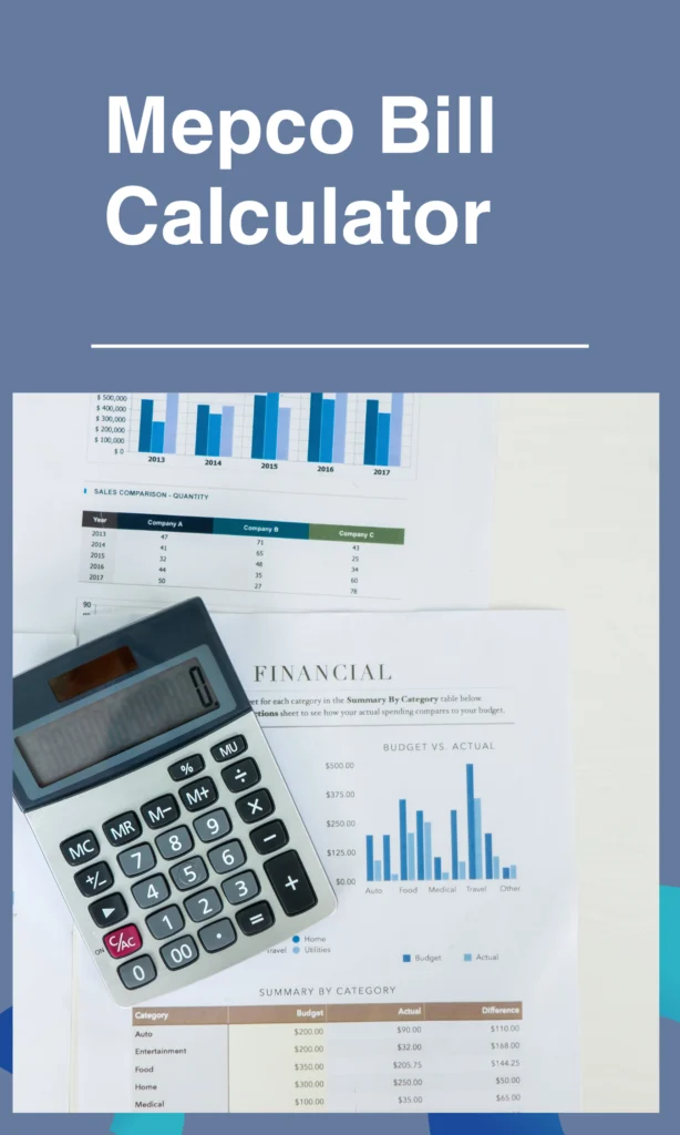 MEPCO Bill Calculator